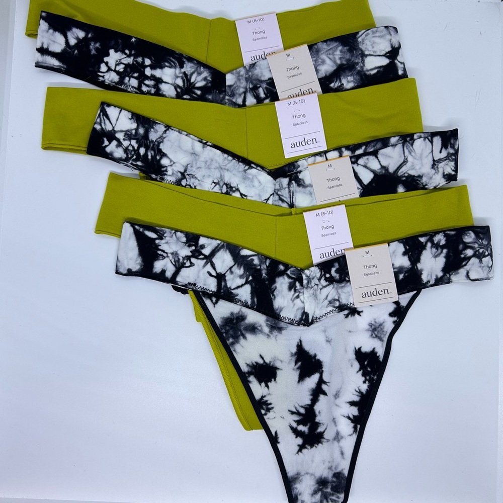 Target Auden Set of 6 Seamless Thong Underwear